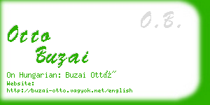 otto buzai business card